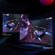 SAMSUNG ODYSSEY ARK 55" 4K UHD 165Hz 1ms QUANTUM MINE-LED CURVED GAMING SCREEN - PRE ORDER
