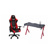 BEAST COMBO - FENRIR RACING-STYLE GAMING CHAIR WITH GAIDON GAMING DESK