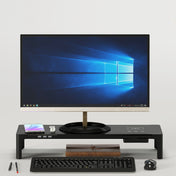 DESK MONITOR COMPUTER STAND RISER SHELF WITH WIRELESS CHARGER