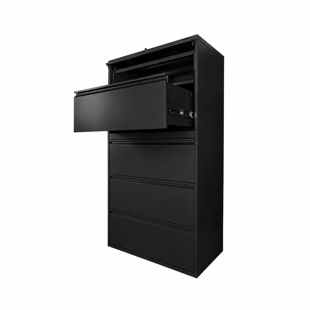 GLOBAL 5-DRAWER FIXED FRONT METAL LATERAL FILE