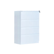 METAL ART - 4-DRAWER FIXED FRONT METAL LATERAL FILE