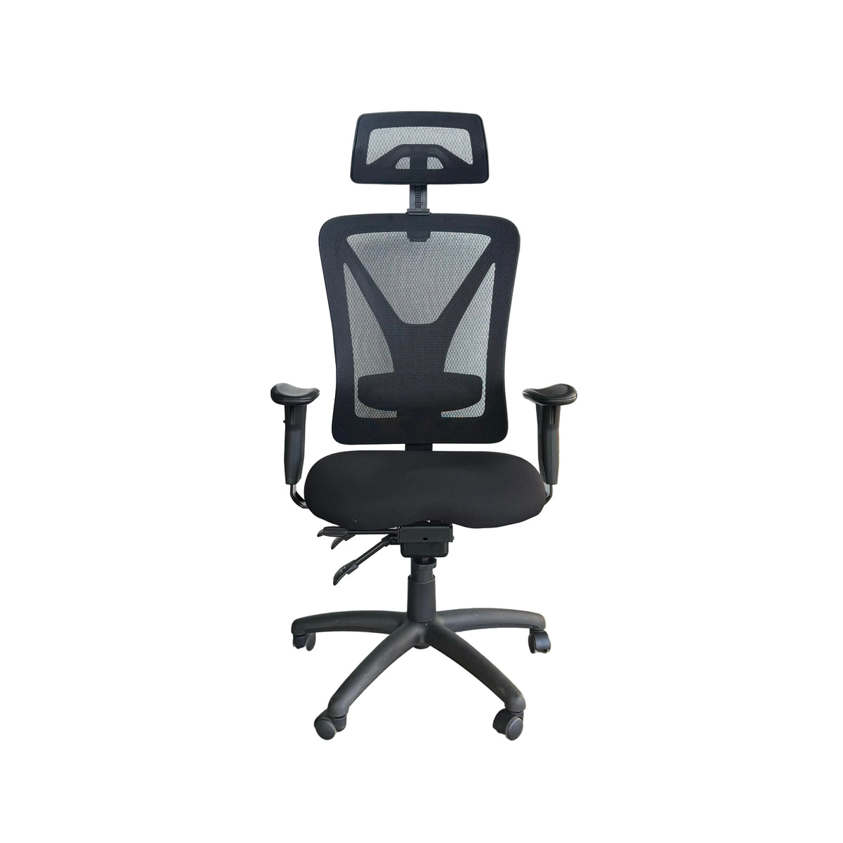 ORION ERGONOMIC EXECUTIVE CHAIR W/ ADJUSTABLE LUMBAR SUPPORT
