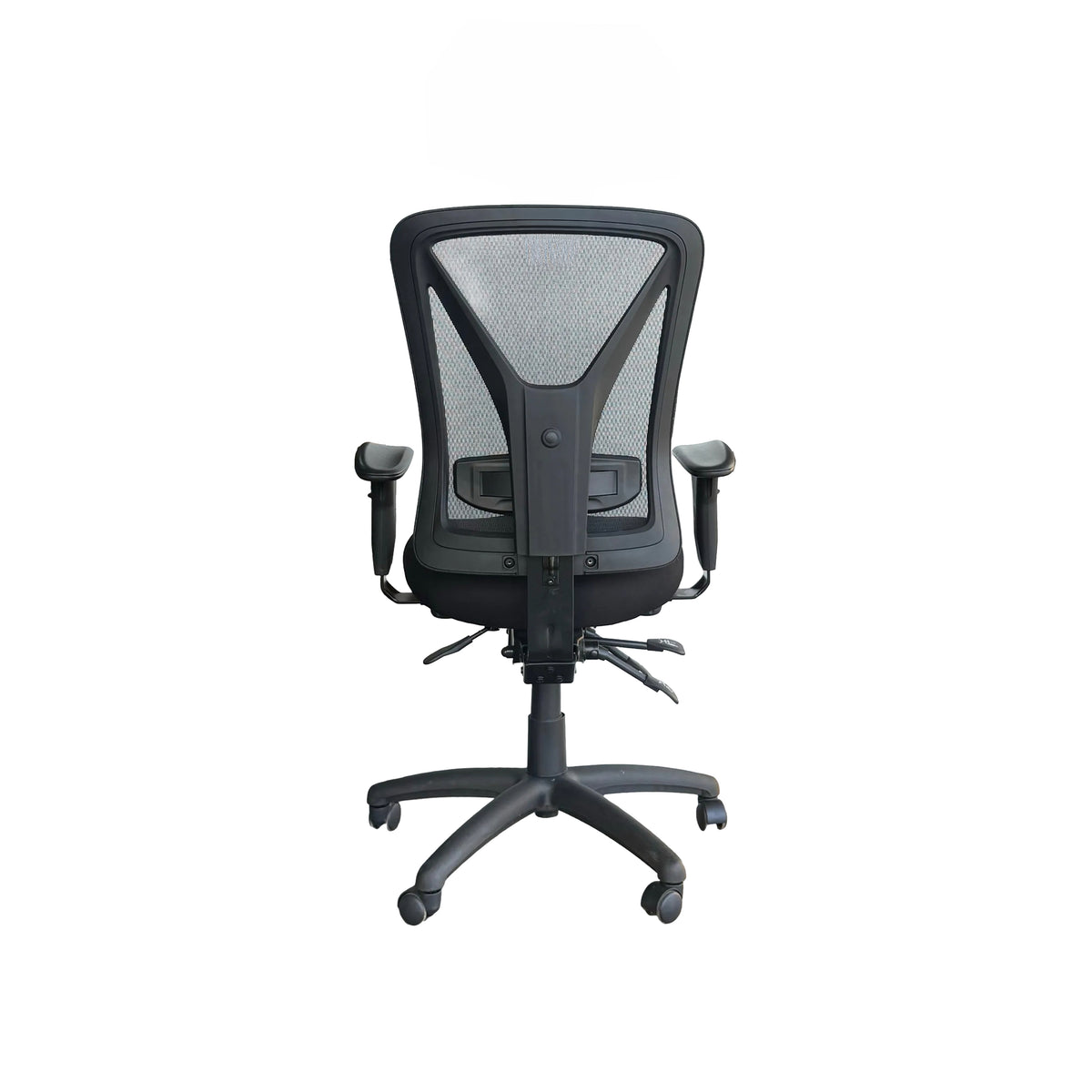 ORION ERGONOMIC MEDIUM BACK CHAIR W/ ADJUSTABLE LUMBAR SUPPORT