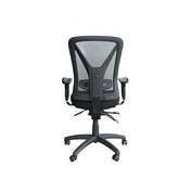 ORION ERGONOMIC MEDIUM BACK CHAIR W/ ADJUSTABLE LUMBAR SUPPORT