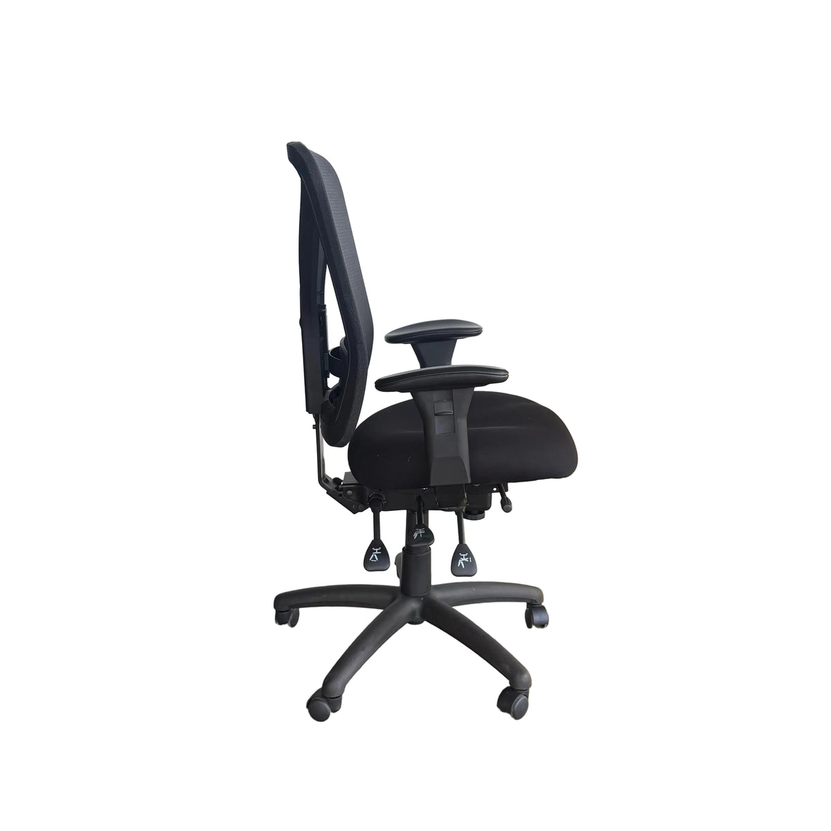 ORION ERGONOMIC MEDIUM BACK CHAIR W/ ADJUSTABLE LUMBAR SUPPORT