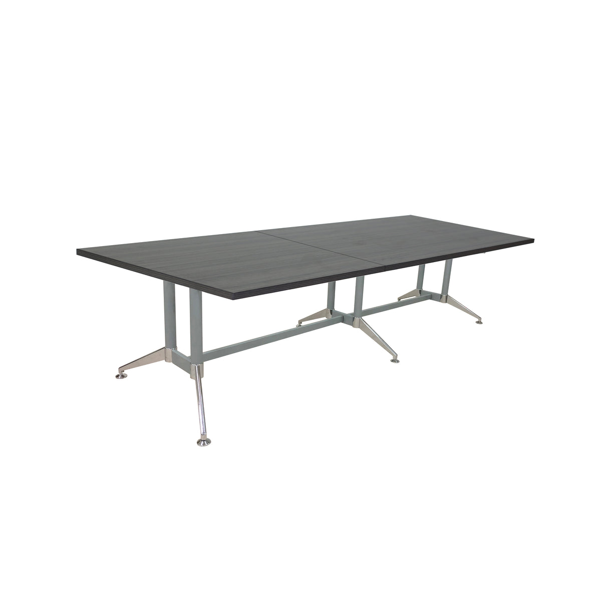 QUANTUM RECTANGULAR 144" STEEL FRAME BASE CONFERENCE TABLE