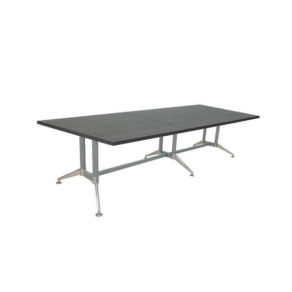 QUANTUM RECTANGULAR 144" STEEL FRAME BASE CONFERENCE TABLE