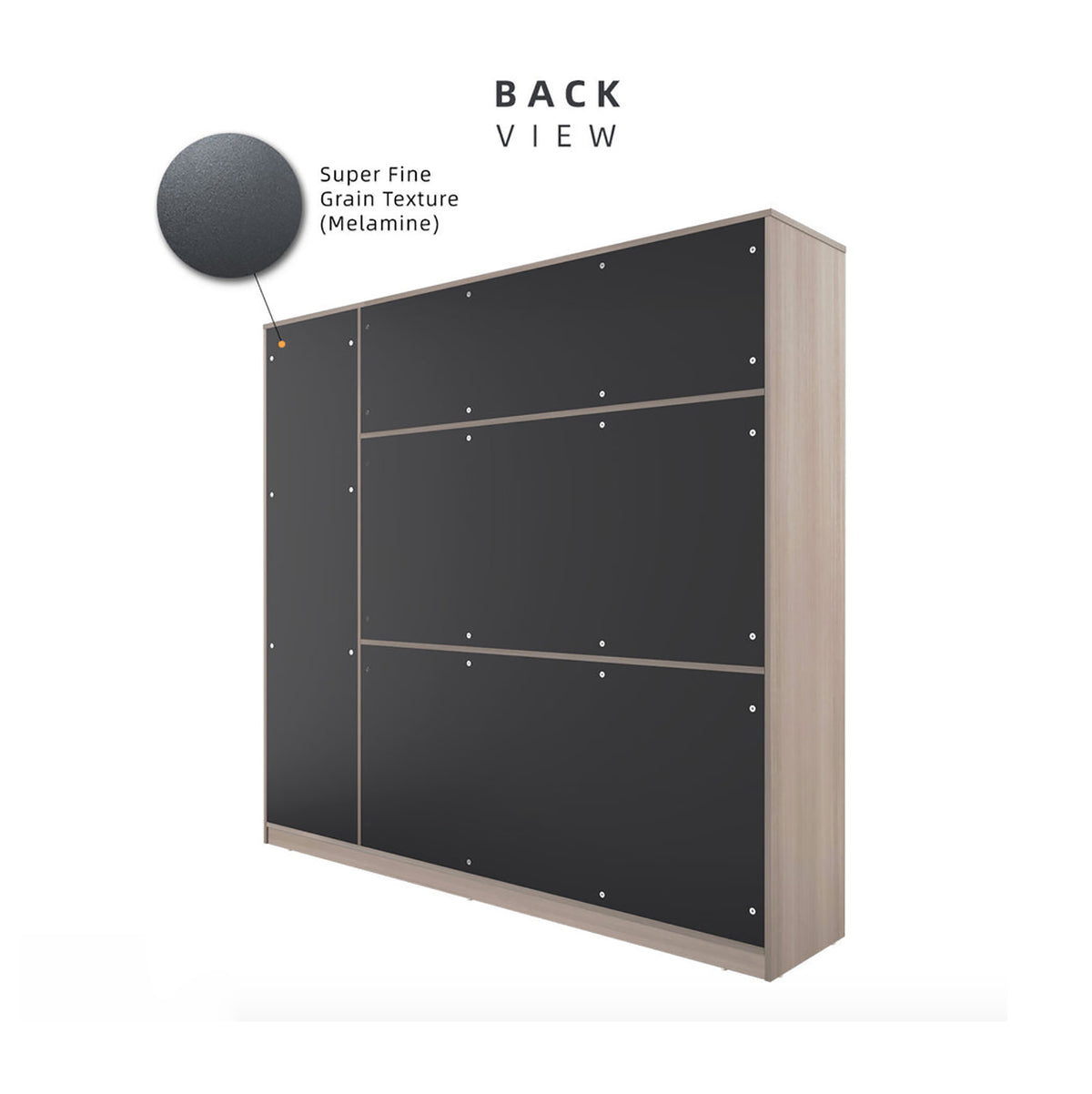 EXECUTIVE HOME & OFFICE CABINET WITH COAT HANGER