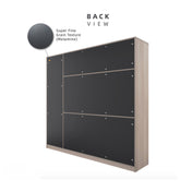 EXECUTIVE HOME & OFFICE CABINET WITH COAT HANGER