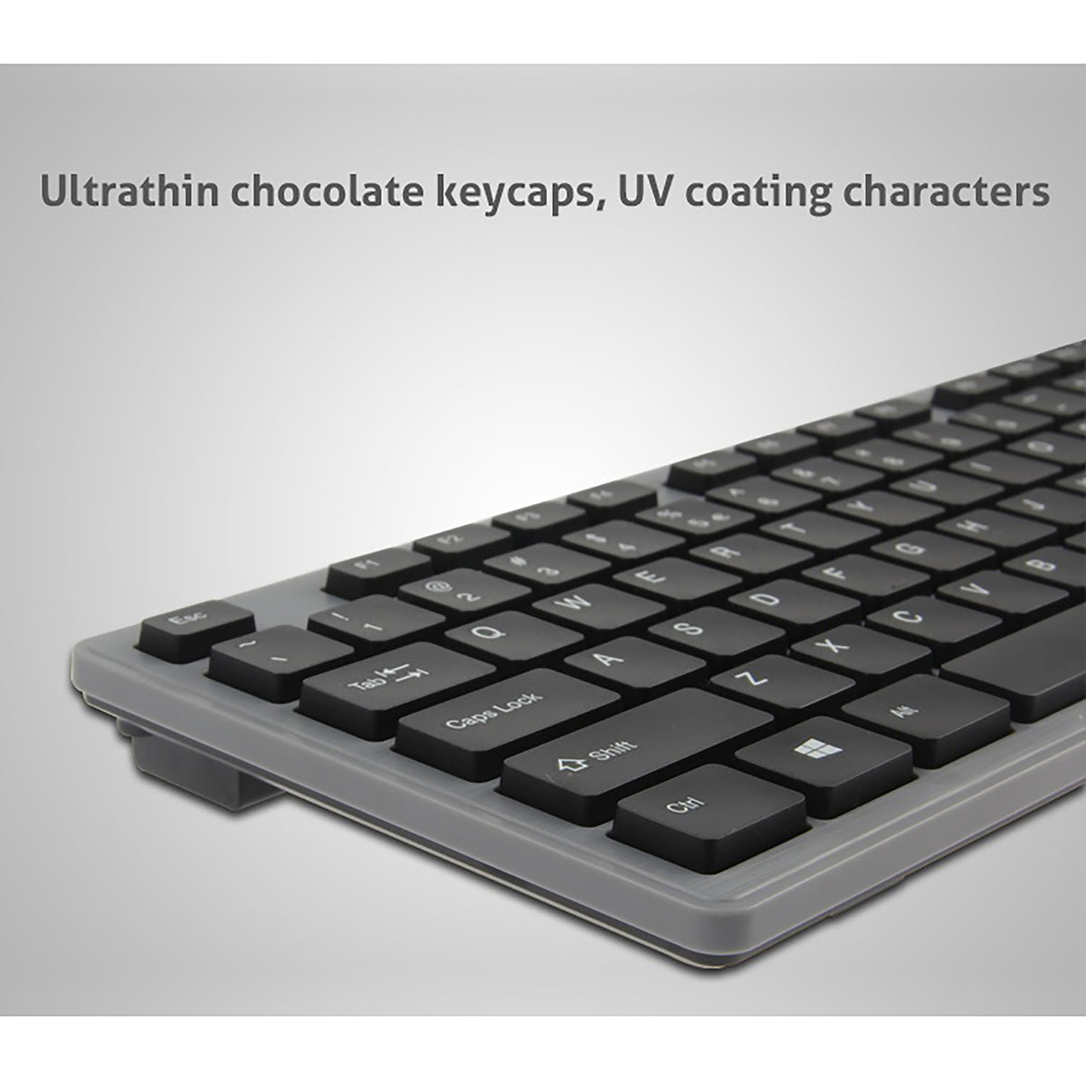 MEETION MT-K841 105 KEYS USB WIRED KEYBOARD ULTRA-THIN KEYCAPS