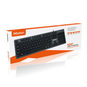 MEETION MT-K841 105 KEYS USB WIRED KEYBOARD ULTRA-THIN KEYCAPS