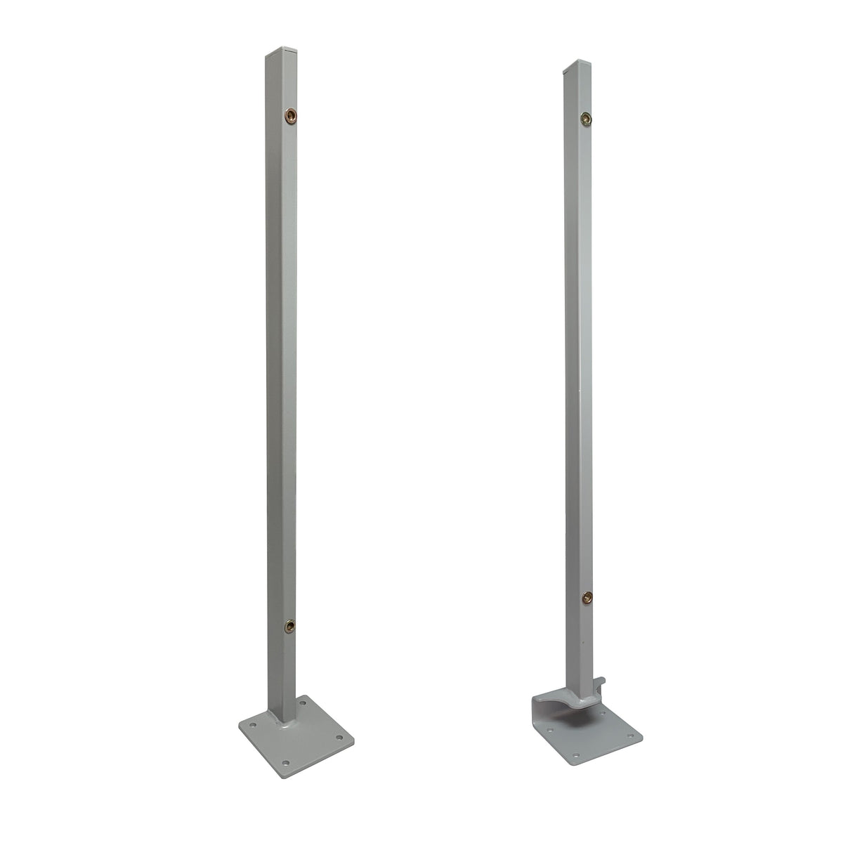 acrylic shield panel screen metal support bars for tops