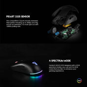 FANTECH XD3 WIRELESS GAMING MOUSE 2.4G RGB