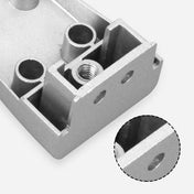 Acrylic screen panel clip support