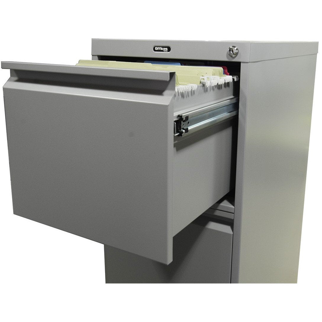 GLO-1925201-LT-GRY - 2-DRAWER LETTER VERTICAL-GLOBAL-OFXoffice