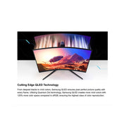 SAMSUNG 27″ ODYSSEY GAMING MONITOR, 1440 QHD (QUAD HD), 240HZ (REFRESH RATE), QLED, NVIDIA G-SYNC