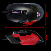 FANTECH X11 DAREDEVIL MACRO RGB RUNNING CHROMA GAMING MOUSE