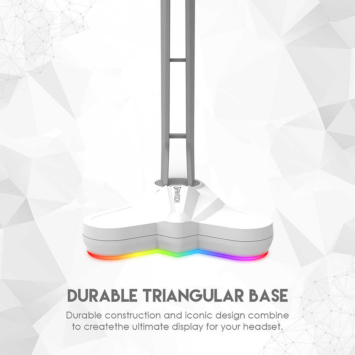 FANTECH AC3001S RGB HEADSET STAND - WHITE SPACE EDITION