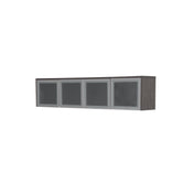 MTX-1058WS-WHT - HUTCH WITH DOORS 60"X15"X16"