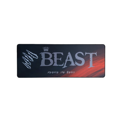 Beast gamer gaming extended keyboard mouse pad
