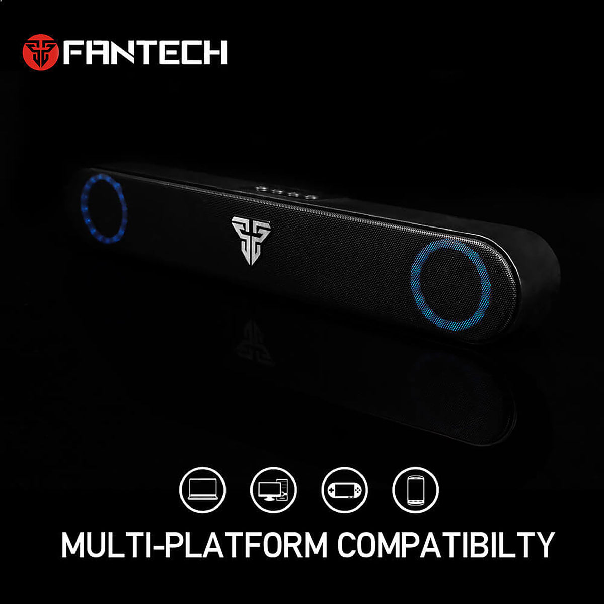 FANTECH RESONANCE BS150 BLACK BLUETOOTH SPEAKER