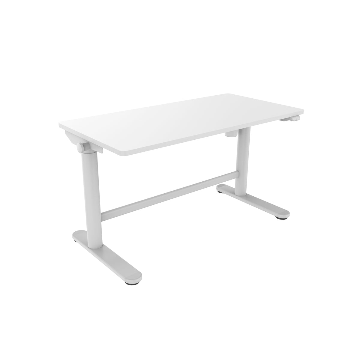 LOCTEK CD101 SINGLE MOTOR HEIGHT-ADJUSTABLE DESK WITH WHITE FRAME