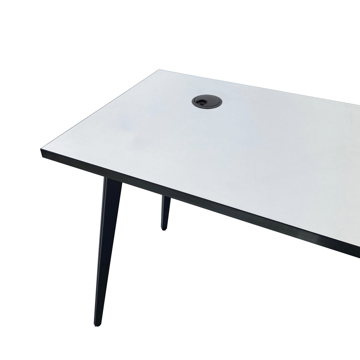Modern steel frame table desk