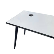 Modern steel frame table desk