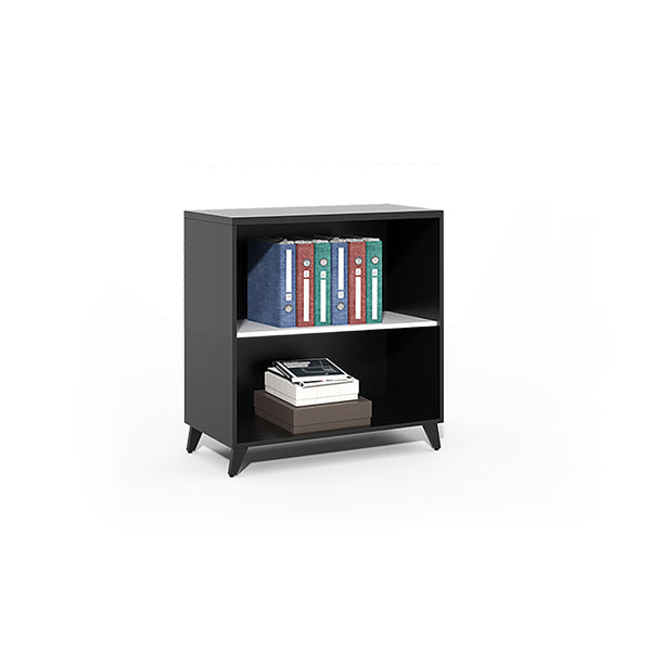 BLACK & WHITE 30" x 16" BOOKCASE CABINET