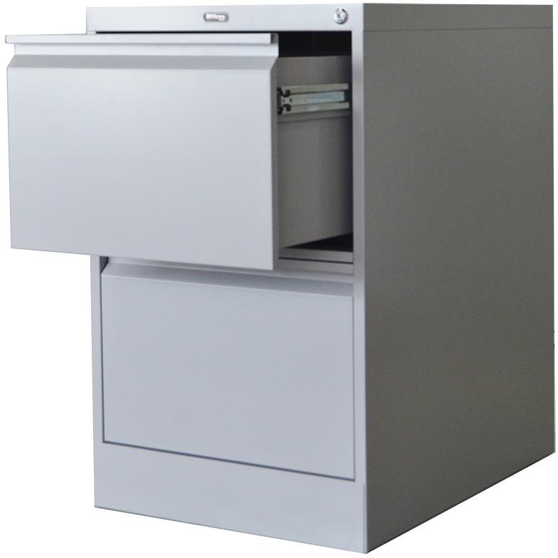 GLO-1925201-LT-GRY - 2-DRAWER LETTER VERTICAL-GLOBAL-OFXoffice