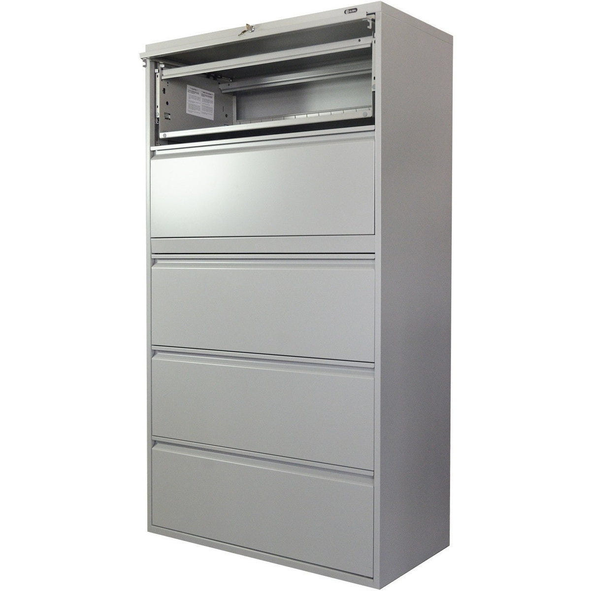 GLO-1936P-5D-GRY - 5-DRAWER LATERAL-GLOBAL-OFXoffice