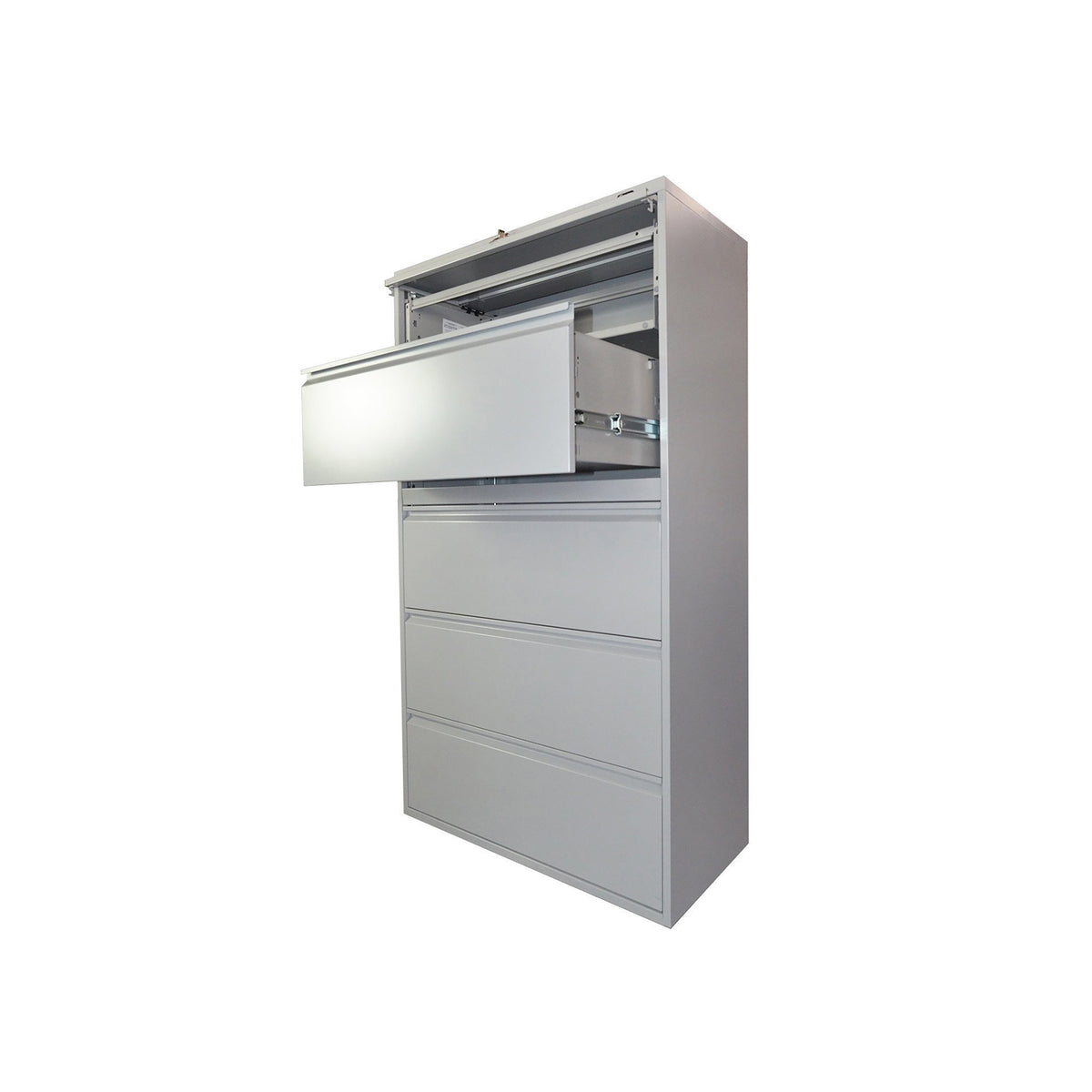 GLOBAL 5-DRAWER FIXED FRONT METAL LATERAL FILE