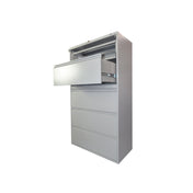 GLOBAL 5-DRAWER FIXED FRONT METAL LATERAL FILE