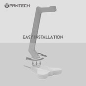 FANTECH AC3001S RGB HEADSET STAND - WHITE SPACE EDITION