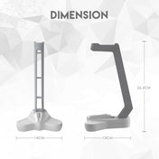 FANTECH AC3001 HEADSET STAND - WHITE SPACE EDITION