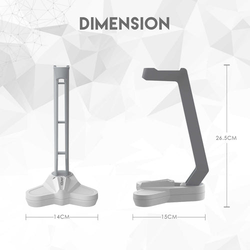 FANTECH AC3001 HEADSET STAND - WHITE SPACE EDITION