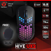 FANTECH HIVE UX2 WIRED PRO-GAMING MOUSE
