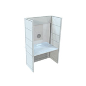 FRONTLINE20 48"W X 24"D X 81"H  TRANSACTION-HEIGHT 30" TOP BOOTH