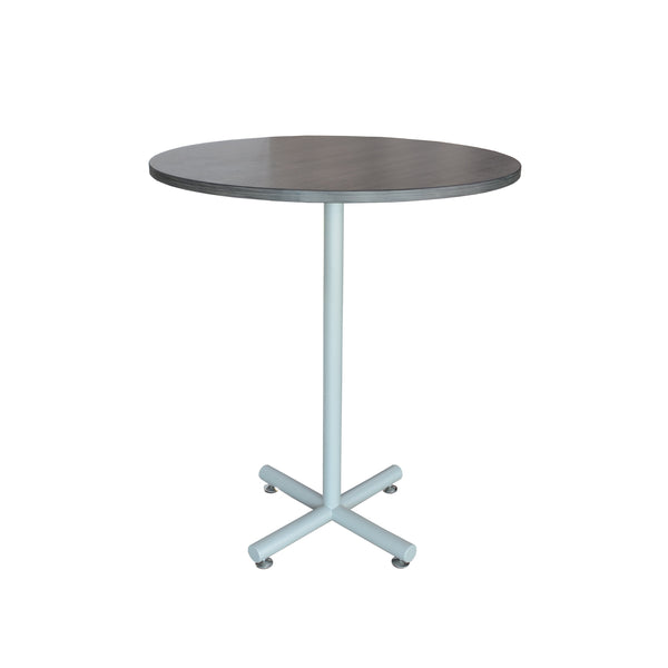 36" ROUND TOP HIGH TABLE WITH ALUMINUM FRAME