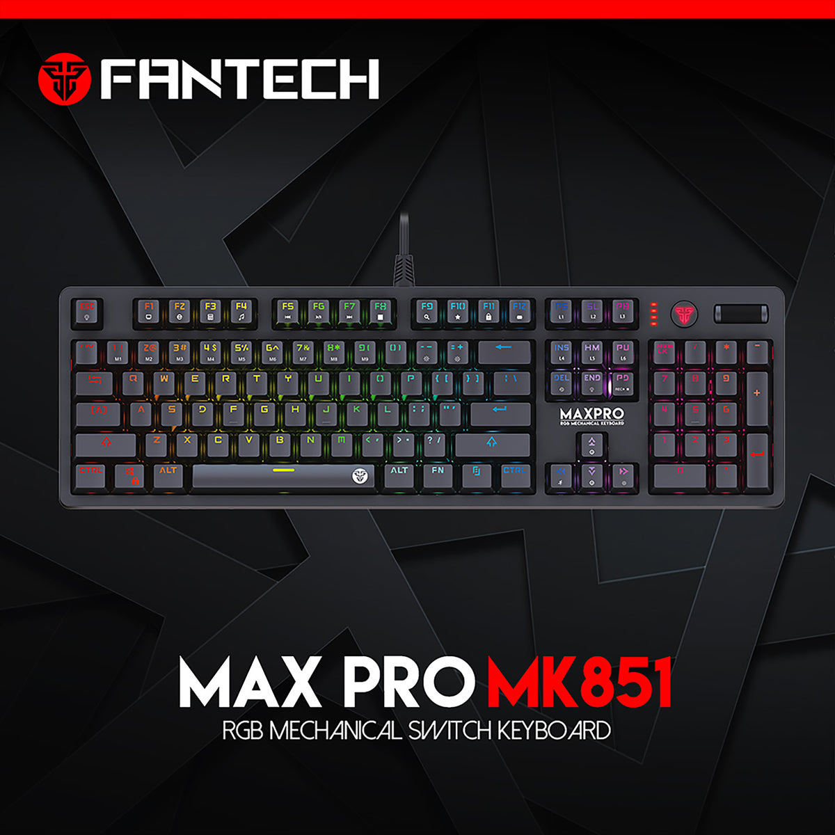 FANTECH MK851  GAMING WIRED MECHANICAL KEYBOARD