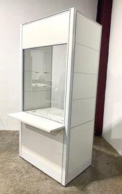 FRONTLINE20 36"W X 24"D X 81"H TRANSACTION-HEIGHT 30" TOP BOOTH