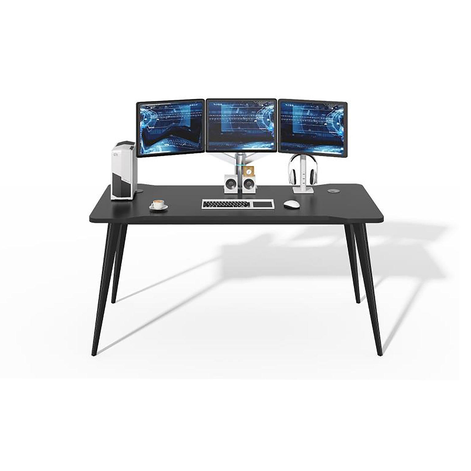 Ninja Commercial-Grade Steel Frame Table Desk - OFX Office