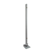acrylic shield panel screen metal support - OFX