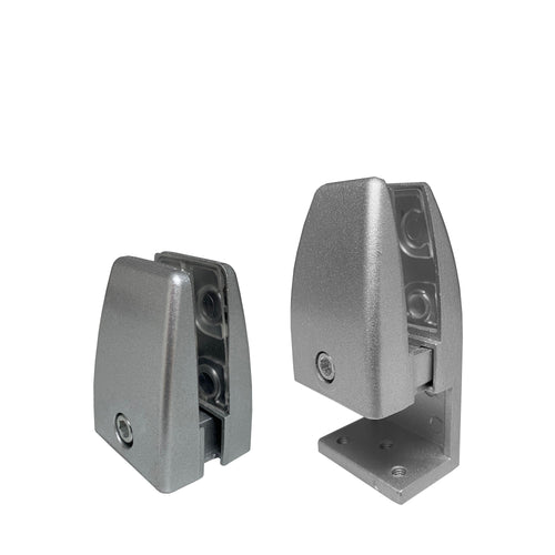 Acrylic screen panel clip clamp support