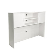 VERSA LAMINATE MODERN 60" TWO-DOOR TWO-SHELF GAMING HUTCH