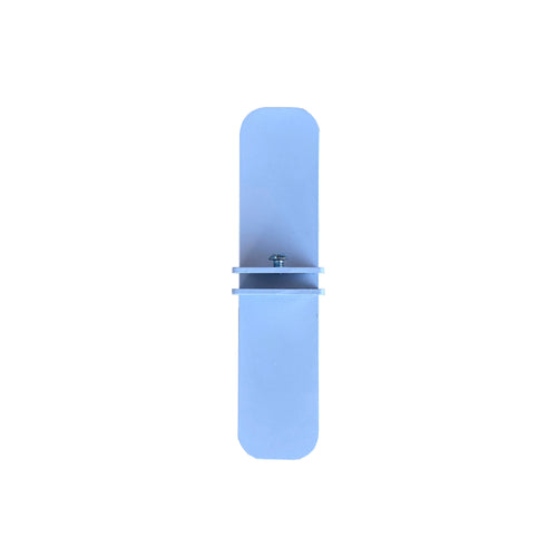 ACRYLIC SELFSTANDING SCREEN PANEL CLIP CLAMP SUPPORT BRACKET FOR PROTECTIVE BARRIERS