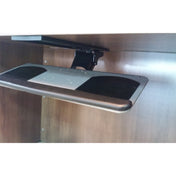 TILT & SWIVEL ERGONOMIC KEYBOARD TRAY WITH AMBIDIESTRUS MOUSE PAD-ELEMENT-OFXoffice