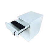 MATRIX HEAVY-DUTY STEEL MOBILE BOX/BOX/FILE PEDESTAL