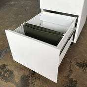 MATRIX HEAVY-DUTY STEEL MOBILE BOX/BOX/FILE PEDESTAL