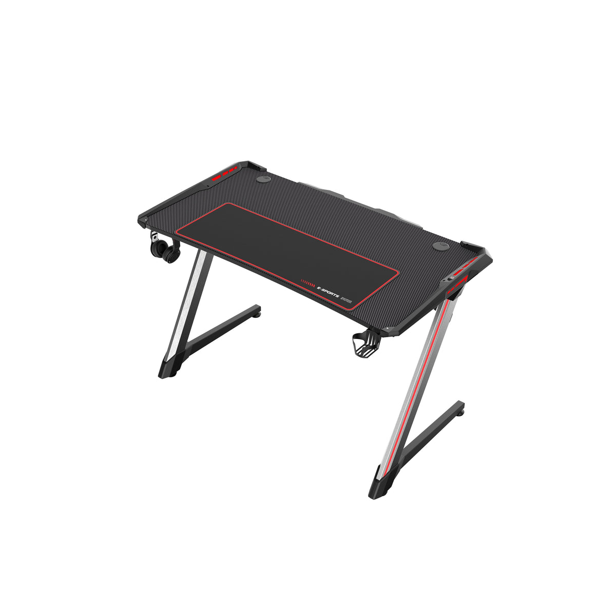 PTERO PRO GAMING TABLE W/ INTEGRATED RGB LIGHTS